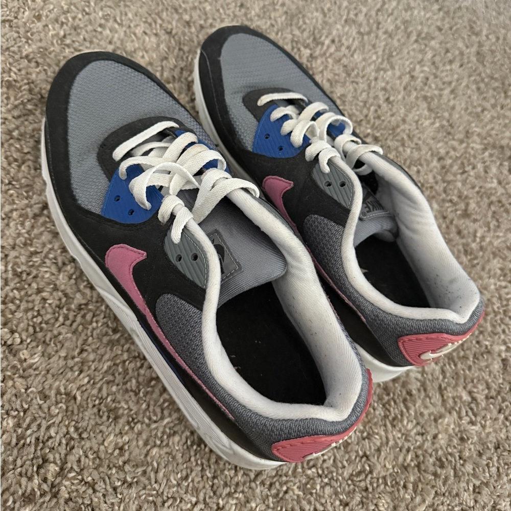Blue and Pink Nike Air Max 90 - Picture 2 of 11